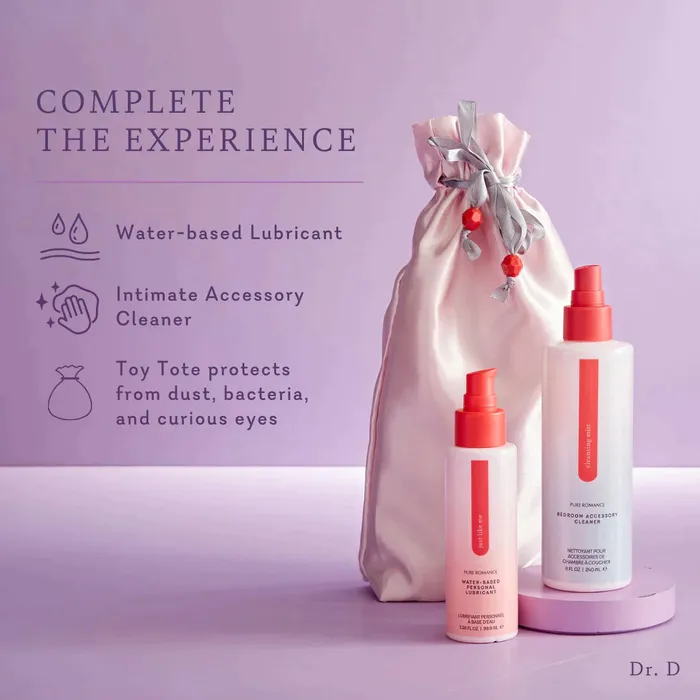 Pure Romance By ValGina Vibrators Toy Tote 4 Pack Buy 3 Get 1 FREE Pure Romance By ValGina Vibrators Toy Tote 4 Pack Buy 3 Get 1 FREE