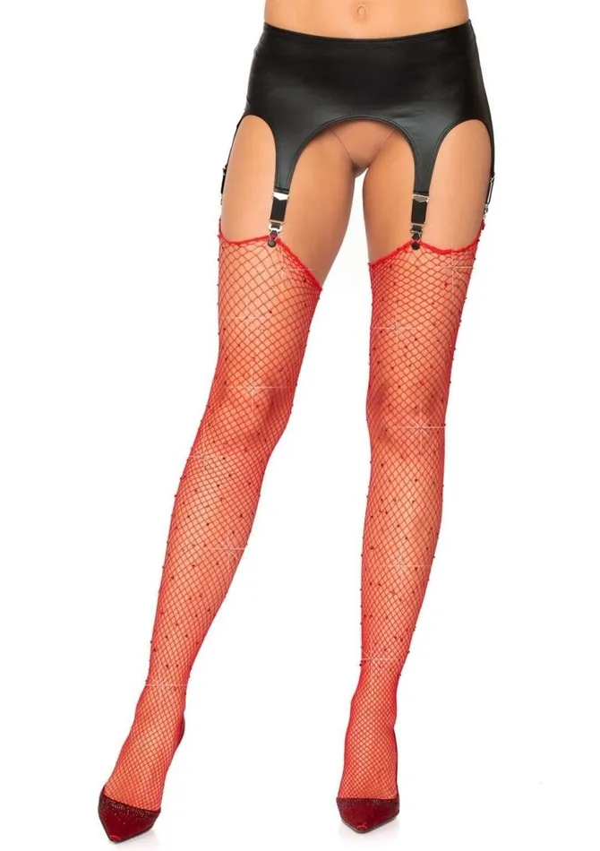Rhinestone Fishnet Stockings One Size Leg Avenue Teddies And Bodies Rhinestone Fishnet Stockings One Size Leg Avenue Teddies And Bodies