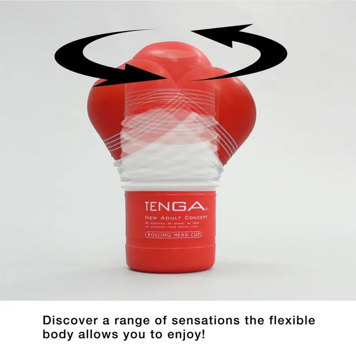 ROLLING HEAD CUP Gentle TENGA STORE EUROPE Male Sex Toys