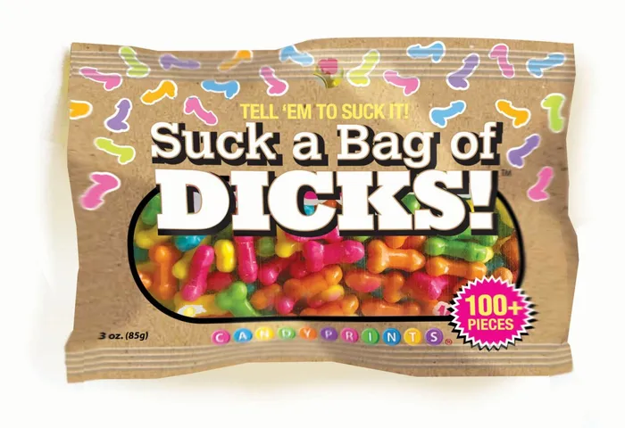 Suck a Bag of Dicks 100pc 3oz Little Genie Anal