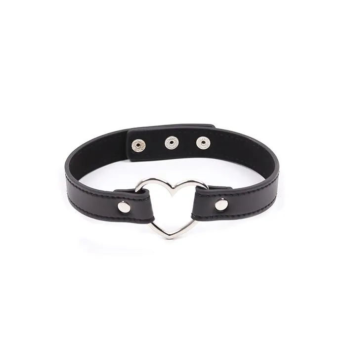The Flirtation Station Anal Heart Connector Choker