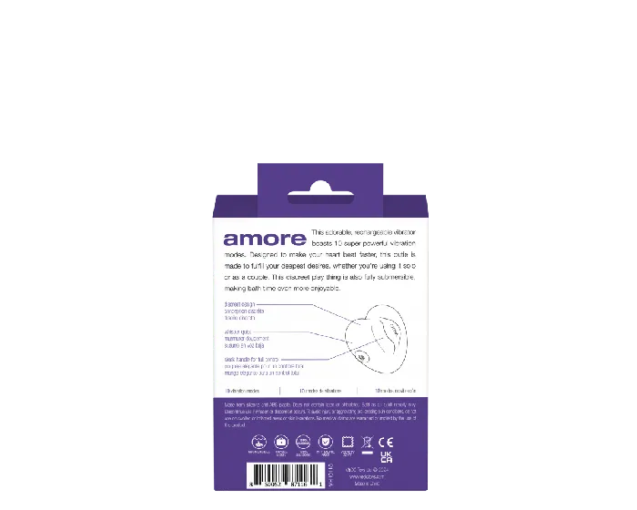 VeDO Vibrators Amore Rechargeable Pleasure Vibe Purple VeDO Vibrators Amore Rechargeable Pleasure Vibe Purple