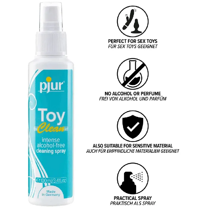 Vibrators ElectraStim Pjur Toy Cleaner Spray 100ml