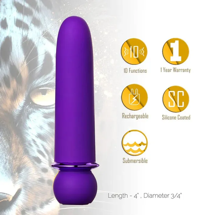 Vibrators Maia Toys Jaguar Fiercely Powerful Purple Vibrators Maia Toys Jaguar Fiercely Powerful Purple