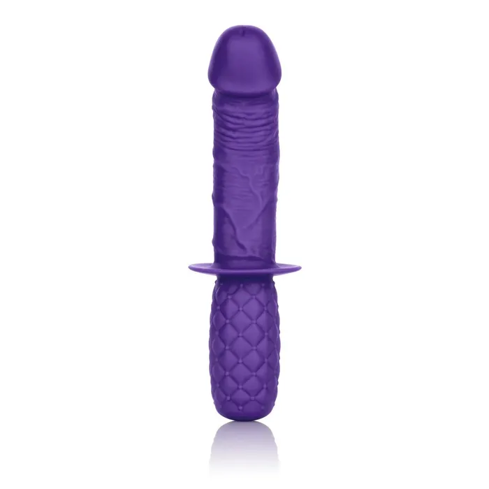 Vibrators Silicone Grip Thruster Purple CalExotics Vibrators Silicone Grip Thruster Purple CalExotics