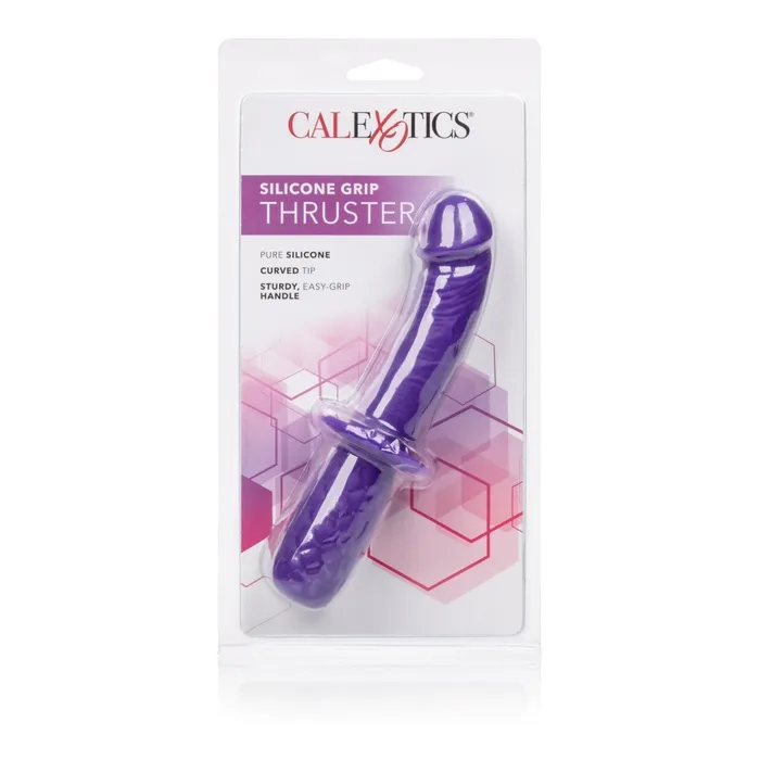 Vibrators Silicone Grip Thruster Purple CalExotics Vibrators Silicone Grip Thruster Purple CalExotics