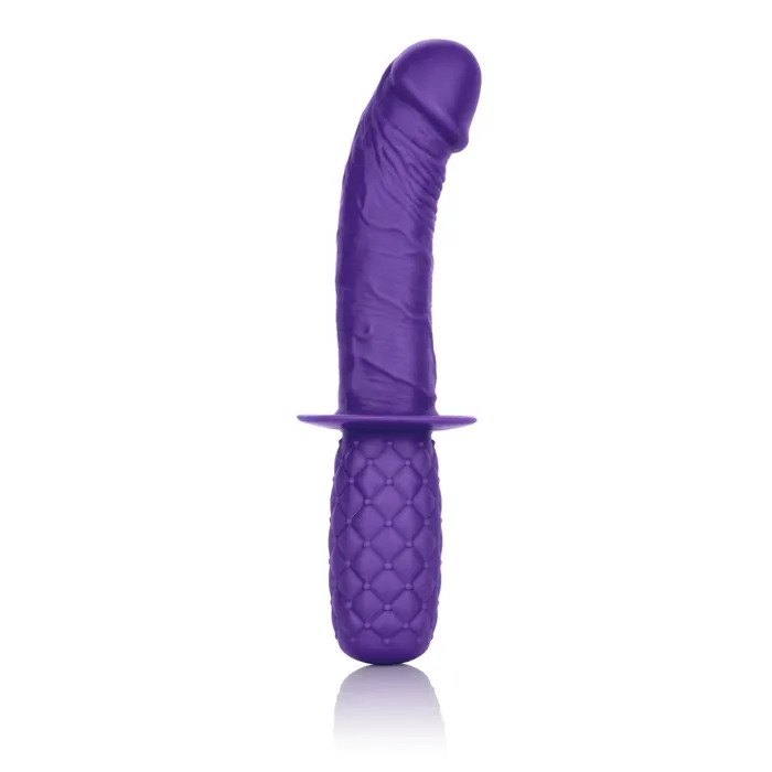Vibrators Silicone Grip Thruster Purple CalExotics Vibrators Silicone Grip Thruster Purple CalExotics
