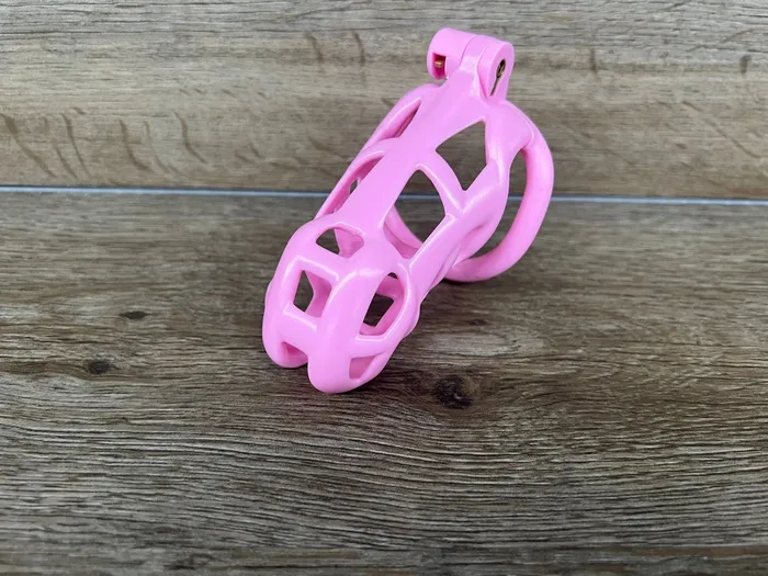 Wholesale The Pink Sissy Chastity Cock Cage CBT Cuckold CBT Cock Ball BDSM Chastity Cage Belt 3D Printed Ballisticmetal Male Sex Toys Wholesale The Pink Sissy Chastity Cock Cage CBT Cuckold CBT Cock Ball BDSM Chastity Cage Belt 3D Printed Ballisticmetal Male Sex Toys