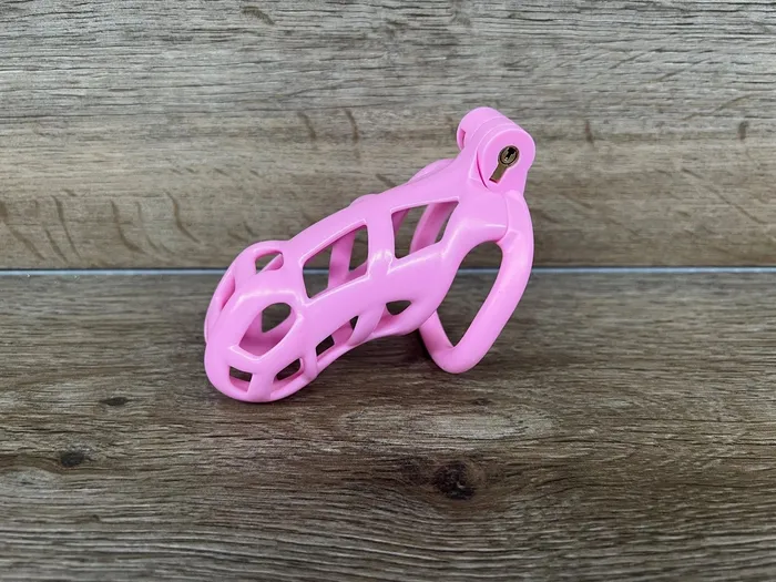 Wholesale The Pink Sissy Chastity Cock Cage CBT Cuckold CBT Cock Ball BDSM Chastity Cage Belt 3D Printed Ballisticmetal Male Sex Toys Wholesale The Pink Sissy Chastity Cock Cage CBT Cuckold CBT Cock Ball BDSM Chastity Cage Belt 3D Printed Ballisticmetal Male Sex Toys