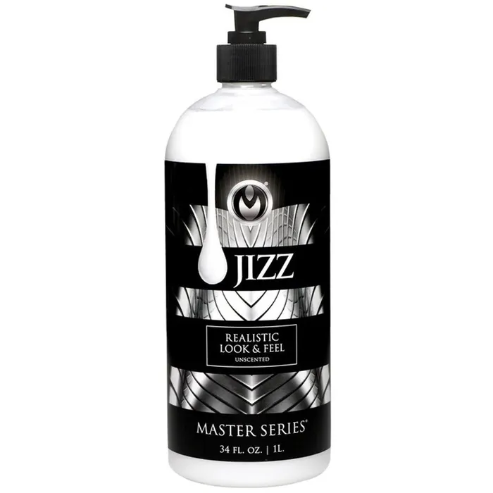 XR Brands Vibrators Jizz Unscented WaterBased Lube 34oz