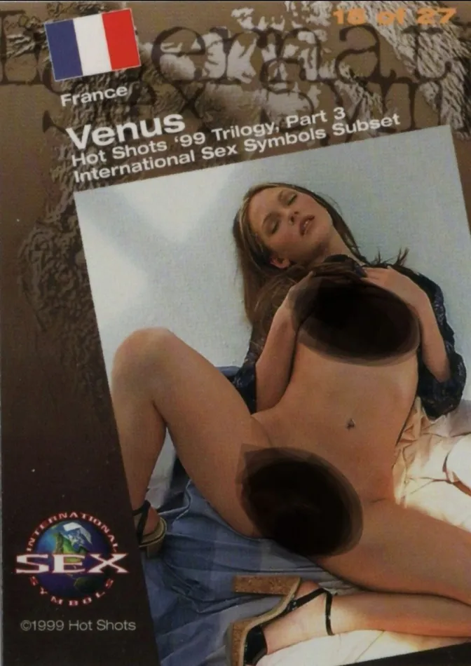 1999 Hot Shots International Venus Insert Card 15 of 27 KeatonsKollectibles Vibrators 1999 Hot Shots International Venus Insert Card 15 of 27 KeatonsKollectibles Vibrators