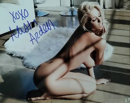 ALISSA ARDEN signed 8x10 PHOTO w PROOF LOT 6 Buck Nikit Vibrators