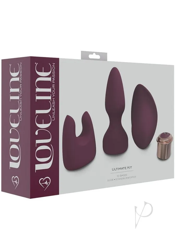 Anal Loveline Ultimate Kit Burgundy