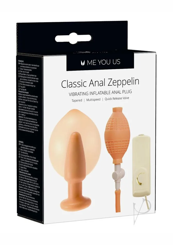 Anal Me You Us Myu Zeppelin Vibe Inflatable Butt Plug