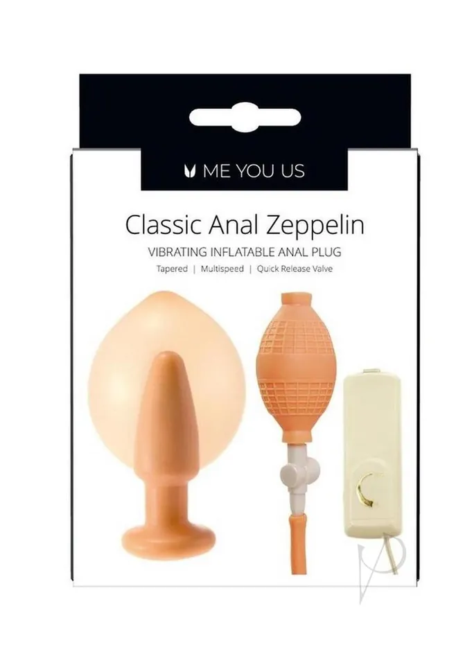Anal Me You Us Myu Zeppelin Vibe Inflatable Butt Plug Anal Me You Us Myu Zeppelin Vibe Inflatable Butt Plug