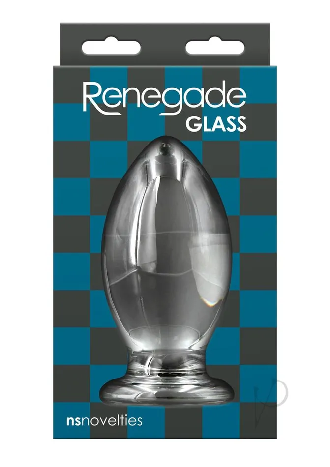Anal Renegade Glass Bishop Clear Renegade
