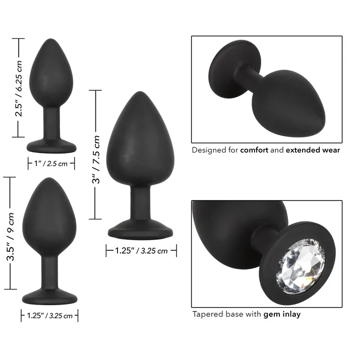 Anal Xandebay Silicone Gem Anal Kit