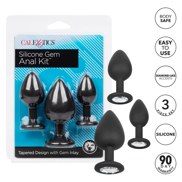Anal Xandebay Silicone Gem Anal Kit