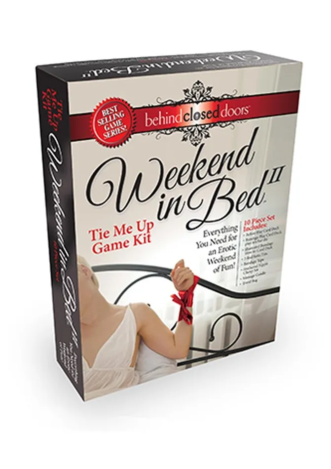 Bcd Weekend In Bed All Tied Up Game Kit Behind Closed Doors Couples