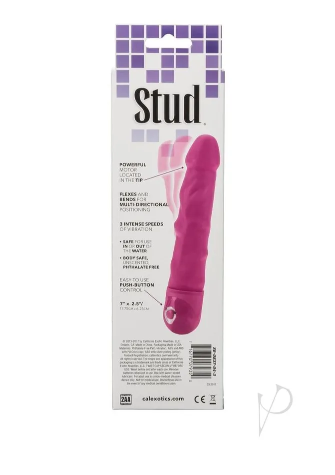 Bendie Power Stud Rod Pink Studs Vibrators Bendie Power Stud Rod Pink Studs Vibrators