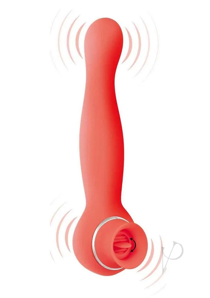 Blaze Luscious Licker Vibe Coral Blaze Vibrators