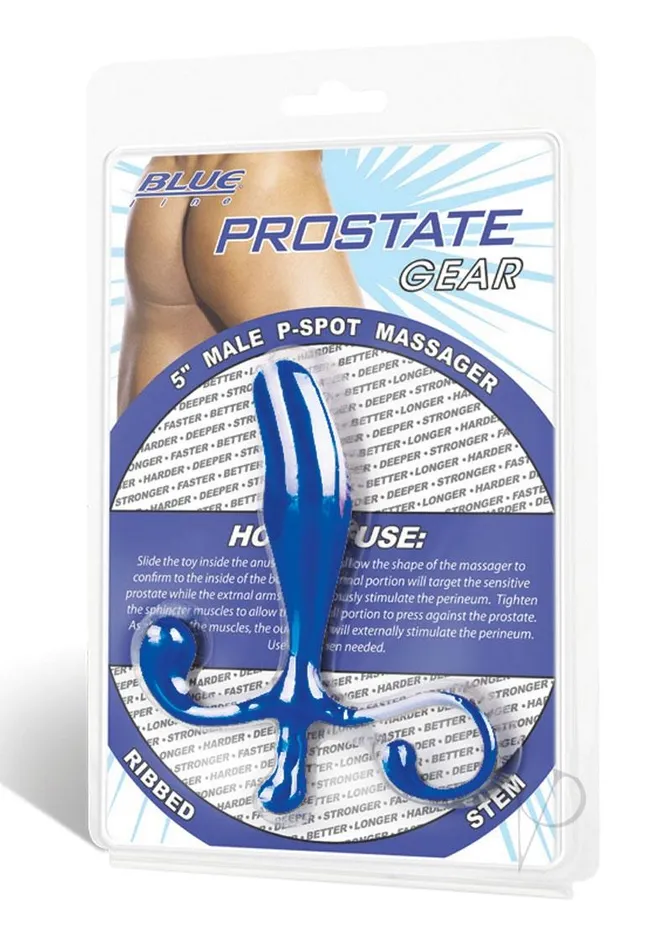 Blue Line CandB Gear Vibrators Cb Gear Pspot Massager 5 Blue