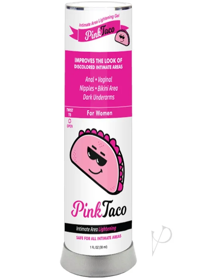 Body Action Products Pink Taco Intimate Lightening Gel 1oz Vibrators