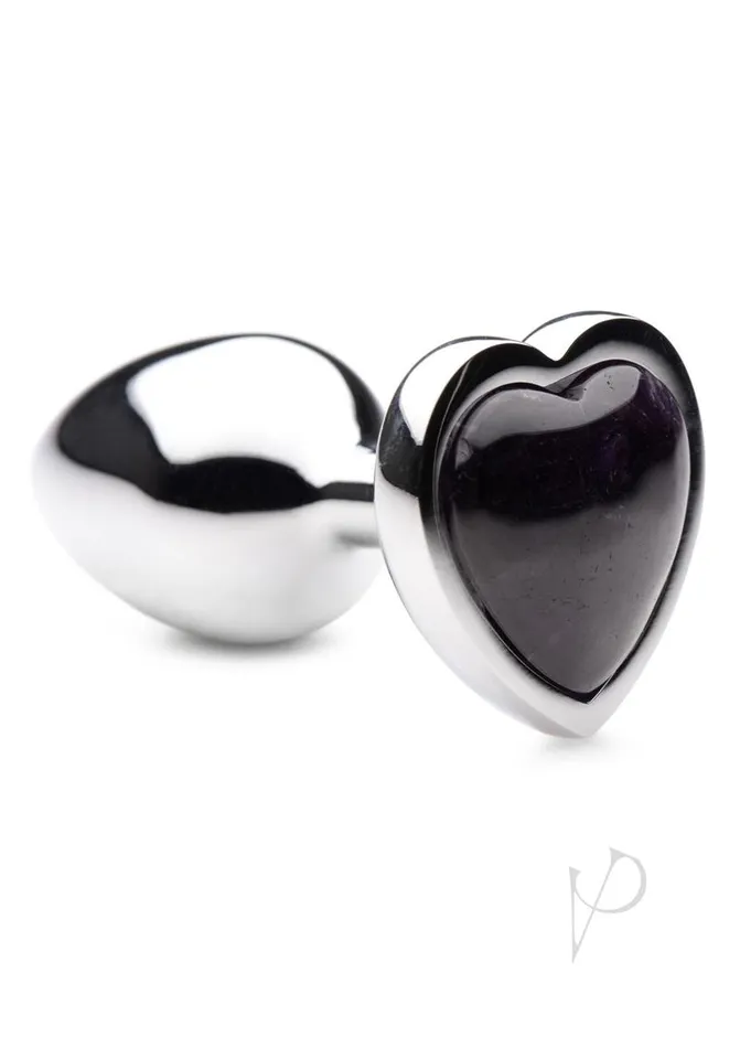 Booty Sparks Gems Amethyst Heart Sm Plug Booty Sparks Anal