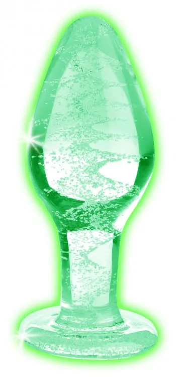 Booty Sparks Glowinthedark Glass Anal Plug Xandebay Anal