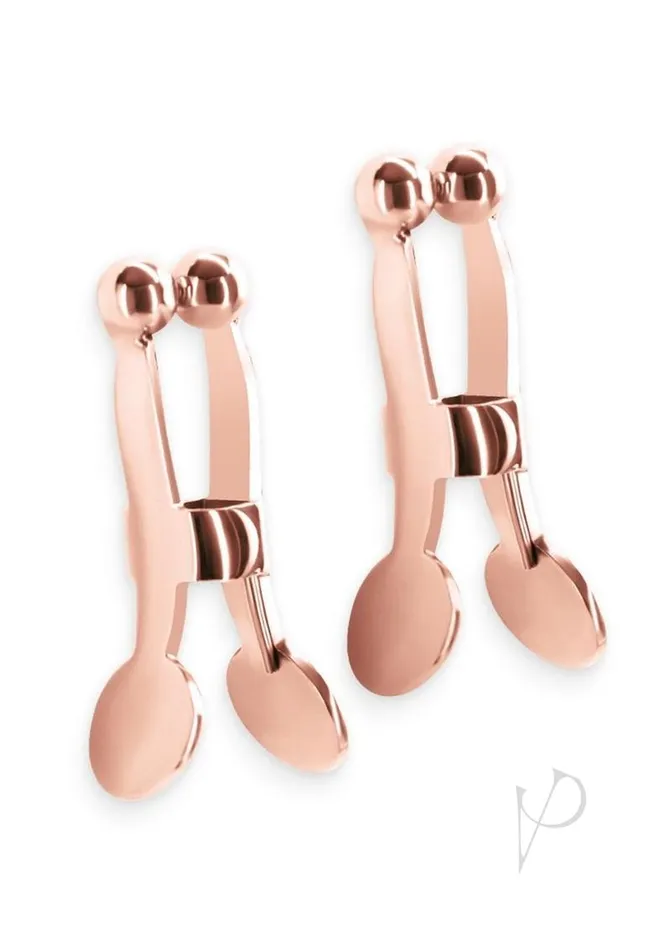 Bound Nipple Clamps C1 Rose Gold Bound Vibrators Bound Nipple Clamps C1 Rose Gold Bound Vibrators