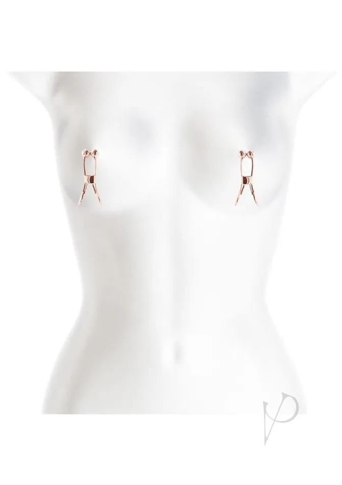Bound Nipple Clamps C1 Rose Gold Bound Vibrators Bound Nipple Clamps C1 Rose Gold Bound Vibrators