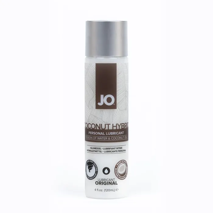 Castle Megastore Male Sex Toys JO Coconut Hybrid Original Lube 4 oz