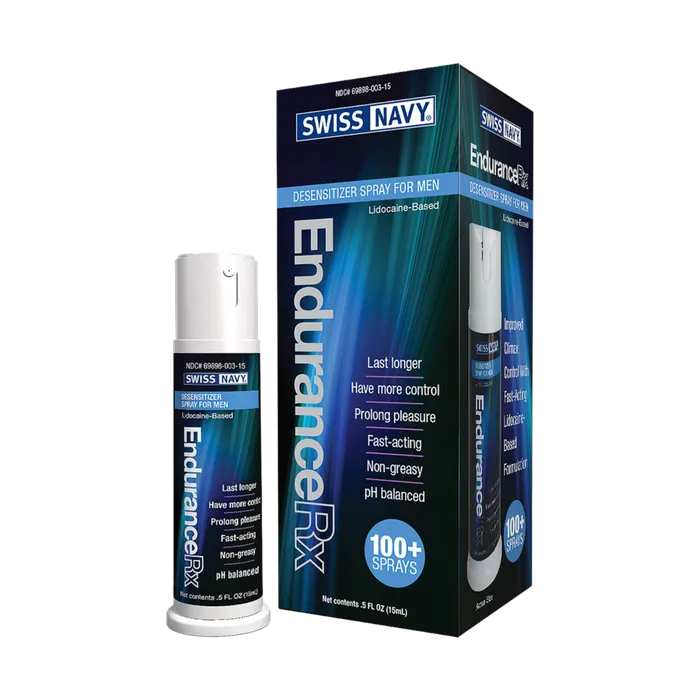 Castle Megastore Vibrators Swiss Navy Endurance Spray 15ml