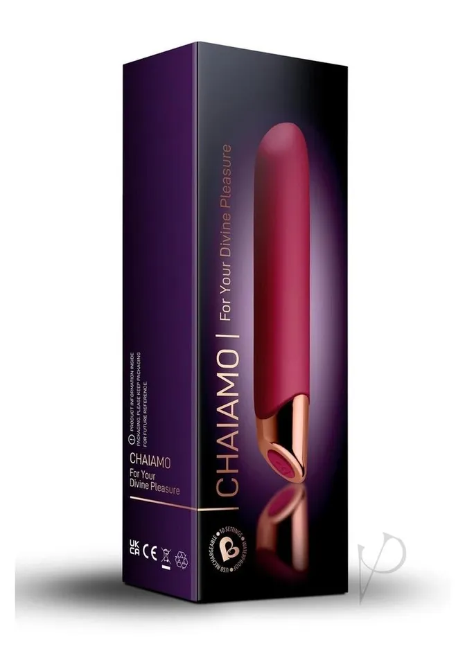 Chaiamo Burgundy Rocks Off Vibrators