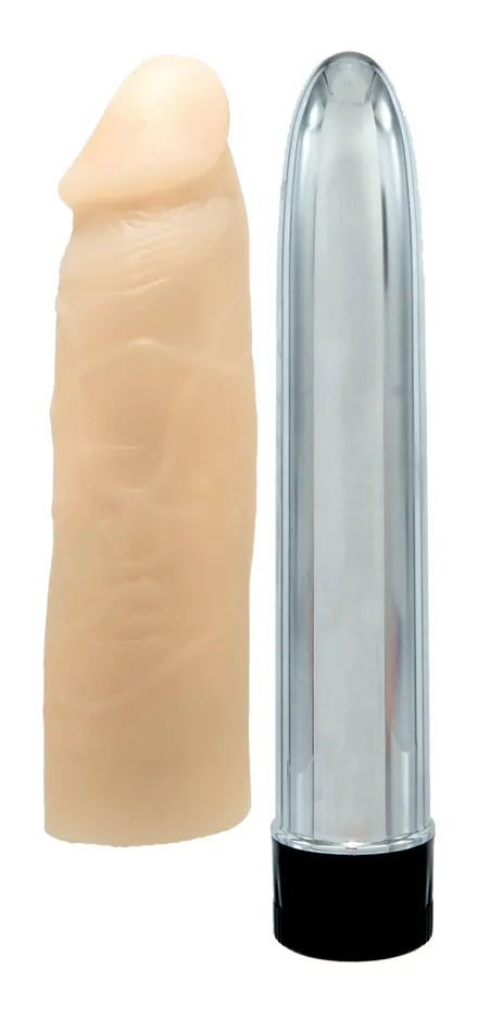 Classix FantaFlesh Sleeve And Vibe Set Classix Male Sex Toys