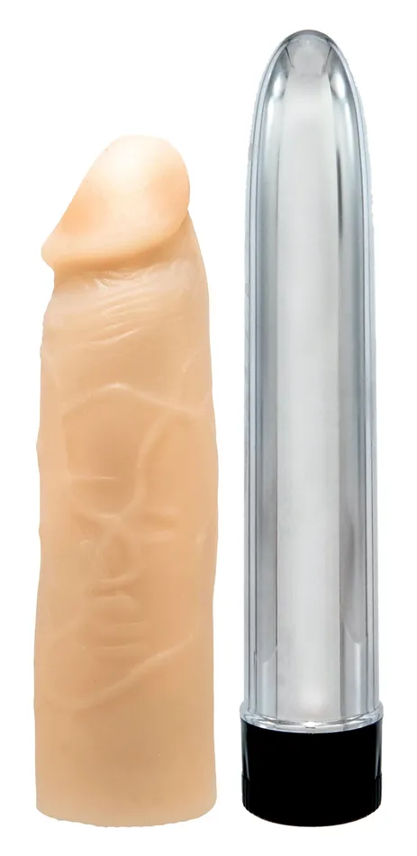 Classix FantaFlesh Sleeve And Vibe Set Classix Male Sex Toys Classix FantaFlesh Sleeve And Vibe Set Classix Male Sex Toys
