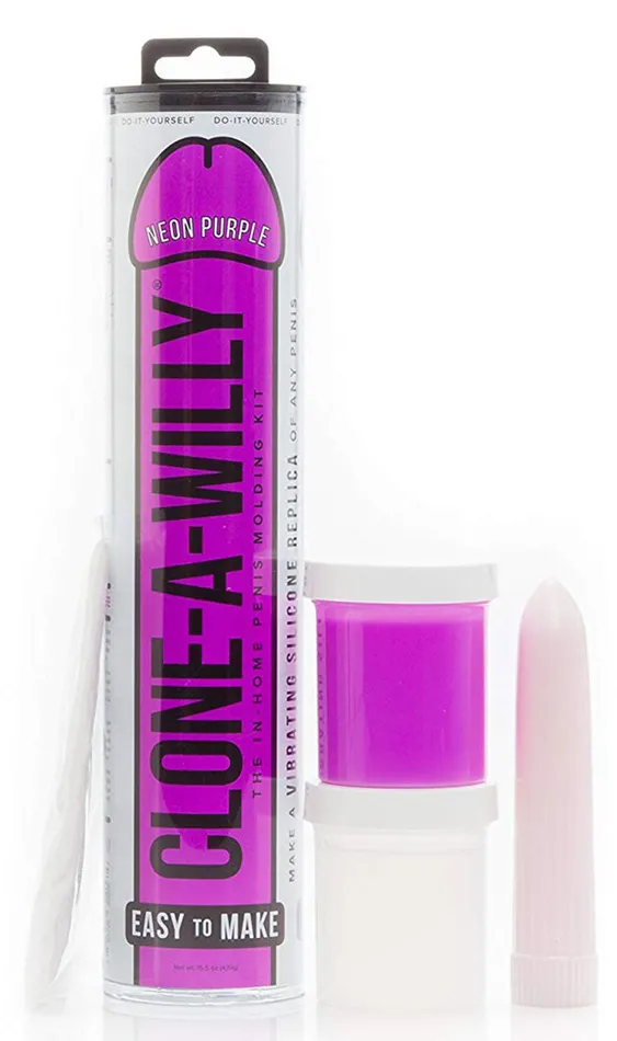 CloneAWilly Kit Neon Purple Castle Megastore Vibrators
