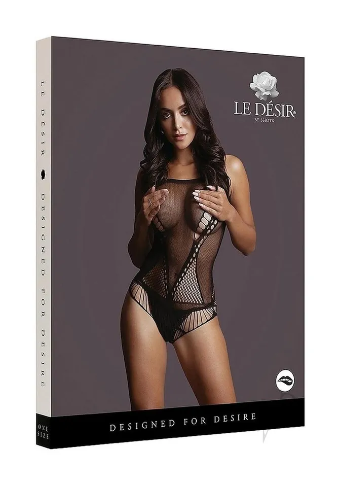 Contrast Net Teddy Os Blk Le Desir Vibrators