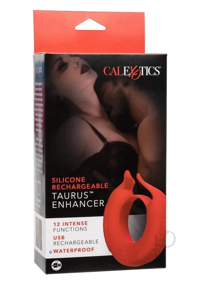 Couples Enhancers Female Sex Toys Silicone Rechargeable Taurus Enhancer