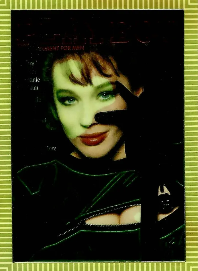 Couples Greenthunderbirds Cards Playboy Chromium Cover Edition 1 76