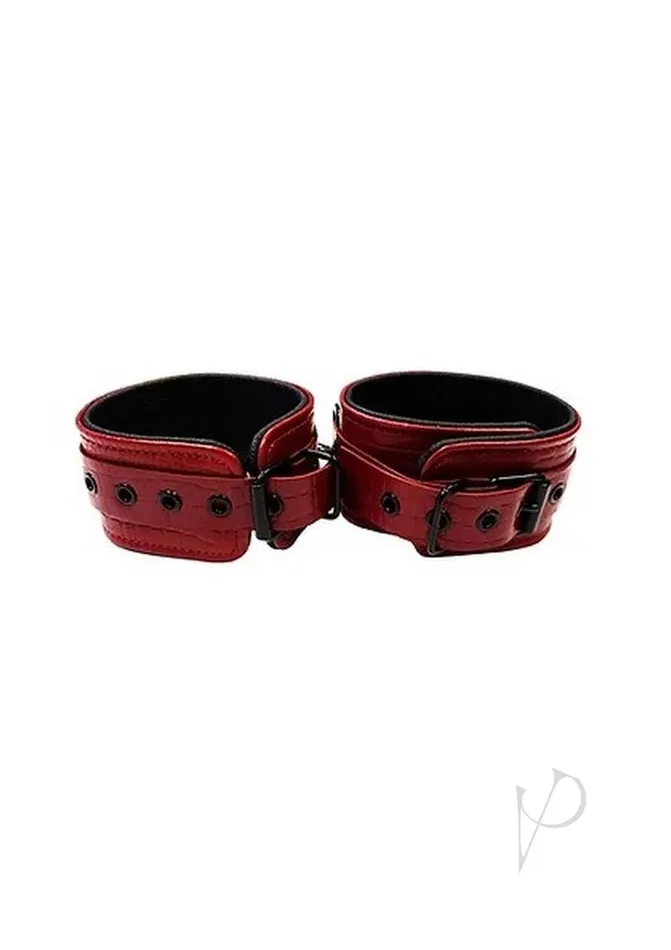 Couples Rouge Rouge Anaconda Wrist Cuff Burgblk Couples Rouge Rouge Anaconda Wrist Cuff Burgblk