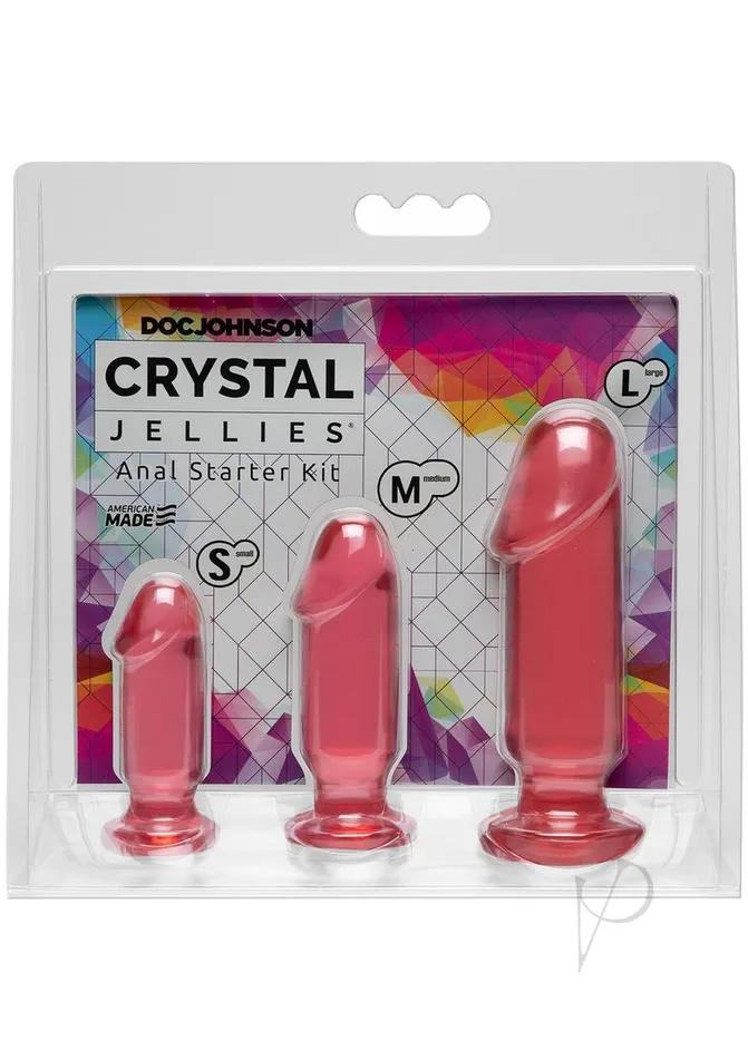 Crystal Jellies Anal Crystal Jellies Anal Starter Kit Pink