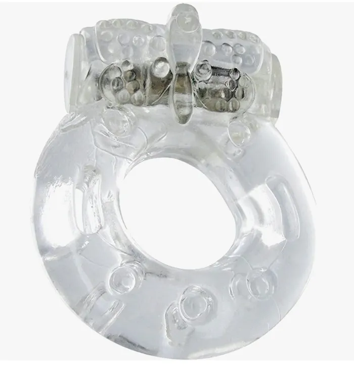 CupidSecrets Male Sex Toys Vibrating Cock Ring with Massager