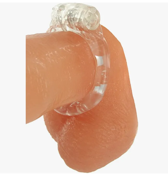 CupidSecrets Male Sex Toys Vibrating Cock Ring with Massager