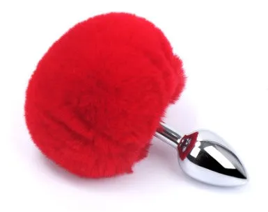 CupidSecrets Rabbit Tail Butt Plug Anal
