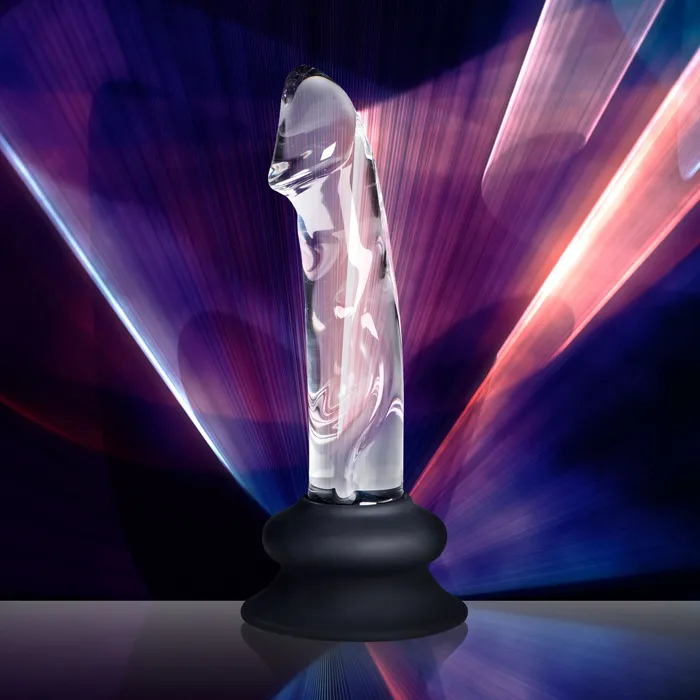 Curve Toys Female Sex Toys Glass Dildo With Base