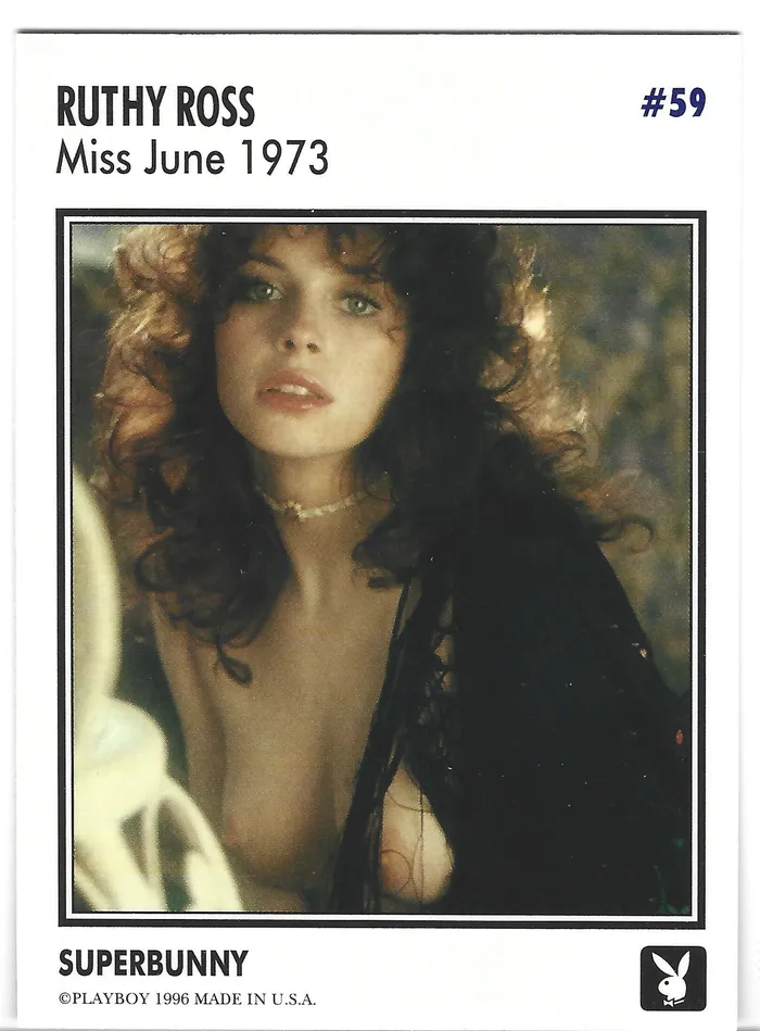 Dans Cards Couples Playboy Centerfolds June Edition Ruthy Ross Card 59 Dans Cards Couples Playboy Centerfolds June Edition Ruthy Ross Card 59