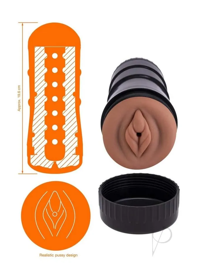 Dee Lite Hand Pussy Light Brown DeeLite Male Sex Toys