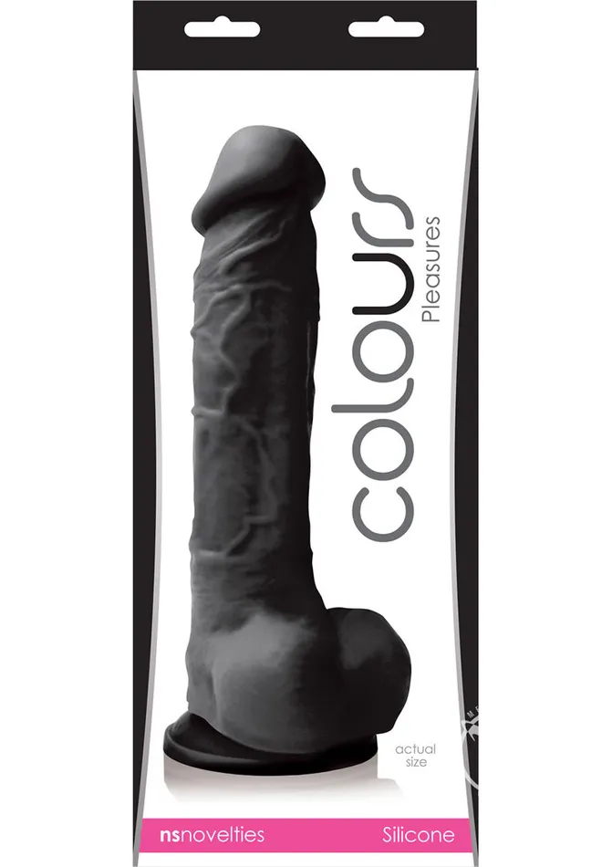 Dildos Colours Colours Pleasures Dong 8 Black