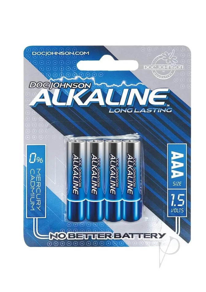 Dj Alkaline Batteries Aaa 4pk Batteries Vibrators